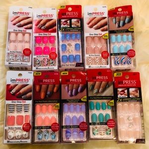 imPRESS Nails "Pack of 10" Press on Nail